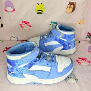 PUMA LITTLE GIRL REBOUND LAYUP SL FIRST FROST SNEAKERS - SIZE 13